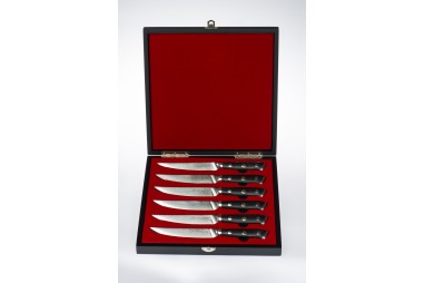 Box set of knives in high-end...