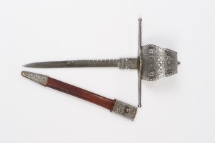 Knotted left-hand dagger...