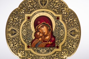 DA803 Damascene plate 25 cm 2