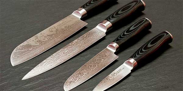 BEAUTY AND QUALITY OF KNIVES IN DAMASK STEEL